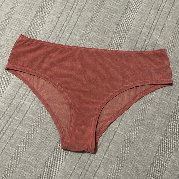 BOOTAY BAG | Women’s Earth Toned Red Cheeky Panties Size Medium - Picture 4 of 9
